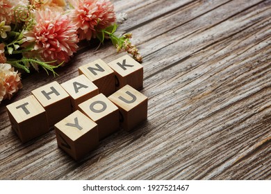 Thank You Alphabet Letters Space Copy Stock Photo 1927521467 | Shutterstock