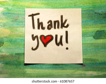 Thank You Message Stock Photo 61087657 | Shutterstock