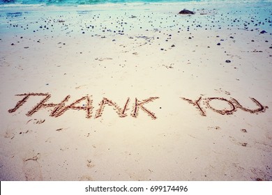 1,836 Thank You On Beach Images, Stock Photos & Vectors | Shutterstock