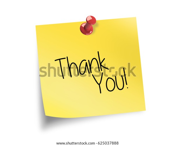 Thank You Message Written On Post Stock Photo 625037888 | Shutterstock