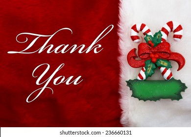 Thank You Plush Red Stocking Candy Stock Photo 236660131 | Shutterstock