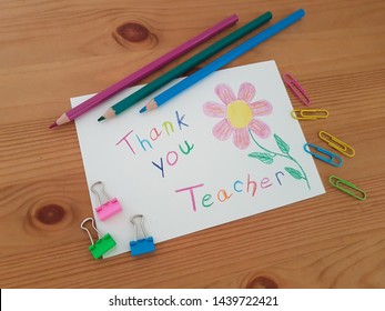 327 Thank You Teacher Card Creative Images, Stock Photos & Vectors ...