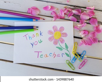 Thank You Teacher, Teacher Appreciation Week, School Supplies, Back To School, Education, Note, Note Pad