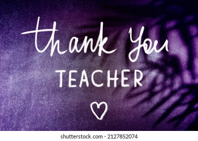 Thank You Teacher School Background Teacher Stock Photo (Edit Now ...