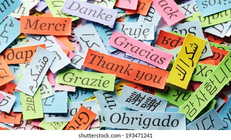 3,586 Thank you in different languages Images, Stock Photos & Vectors ...