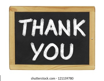 Thank You On Blackboard Hands Stock Photo 124484068 | Shutterstock