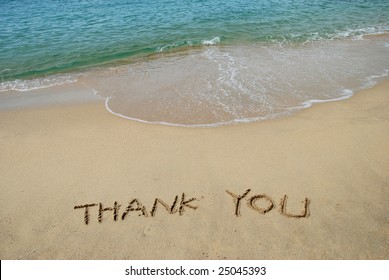 1,836 Thank You On Beach Images, Stock Photos & Vectors | Shutterstock