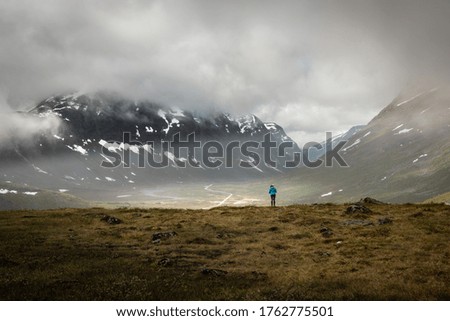 Image, Stock Photo Geiranger Fjord