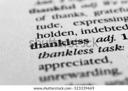 Thankless