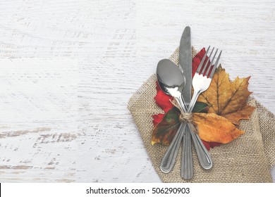 Thanksgiving Table Setting