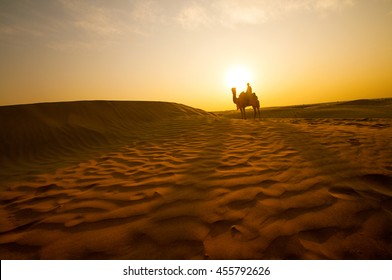 Thar Desert,  Jaisalmer, Rajasthan India.