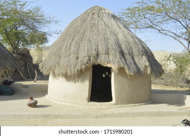 Tharparkar Hut Made from Grass