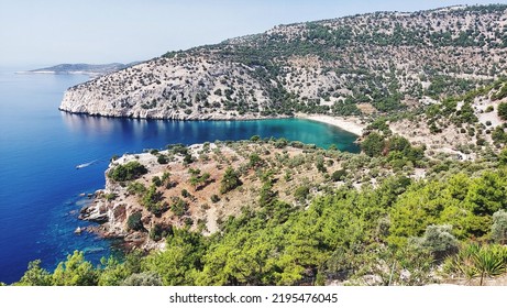 Thassos Island View In Greece