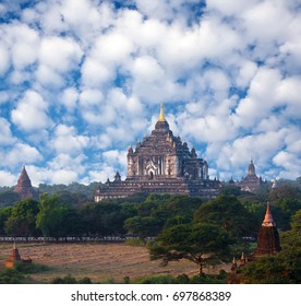 Thatbyinnyu Ancient Temple In Bagan Archaeological Zone, Myanmar. Thatbyinnyu Was Built In The Mid-12th Century During The Reign Of King Alaungsithu.