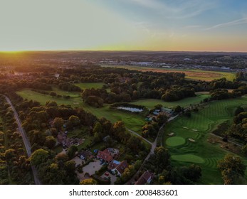 Thatcham, Berkshire, UK - July 14 2021: Newbury Racecourse