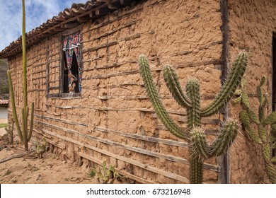 Thatched House With Cactus At Cangaço Route