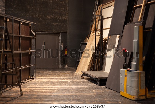theater storage\
space