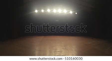 Theather. Image Concept. 