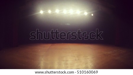 Theather. Image Concept. 