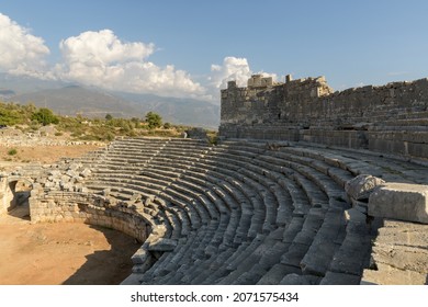 Theatre At Ancient City Xanthos. Antalya, Turkey