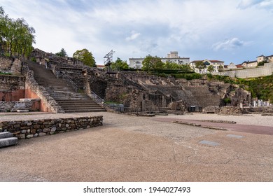 Theatre Gallo Romain, the ancient Roman theatre of Fourvier at Lyon, France.