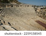 Theatre of Myra Ancient City in Demre, Antalya City, Turkiye