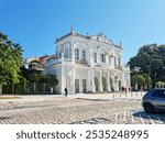 Theatro Jose de Alencar, historical theater at Fortaleza, Ceara, Brazil.