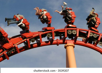 At Fair Ride Upside Down Images Stock Photos Vectors Shutterstock