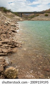 Theodore Roosevelt Lake And An AZ-188 Highway Bridge