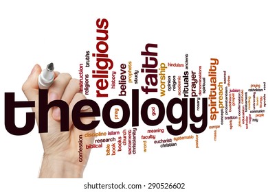 Theology Word Cloud Concept