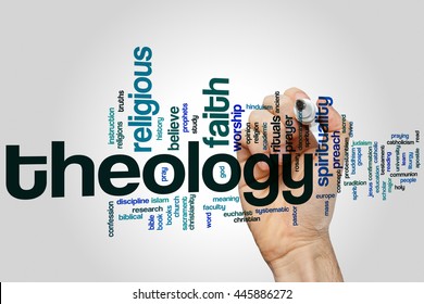 Theology Word Cloud Concept