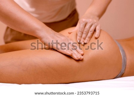 Therapy for Buttocks, sports anti-cellulite massage - Brazilian Butt Lift