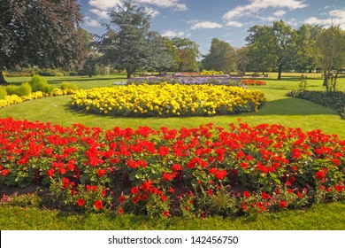 There Is Often A Splendid Floral Display At St Nicholas Park In Warwick.