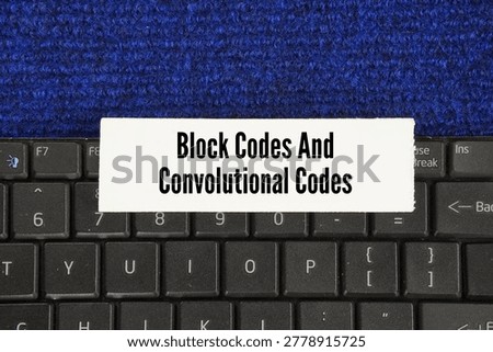 There are two basic types of error control codes: block codes and convolutional codes. Convolutional codes, techniques for decoding them and their applications are the focus of this book.