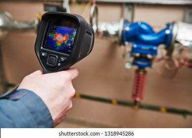 thermal imaging inspection of heating equipment