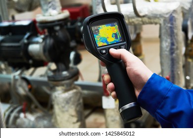 Thermal Imaging Inspection Of Water Pump Equipment