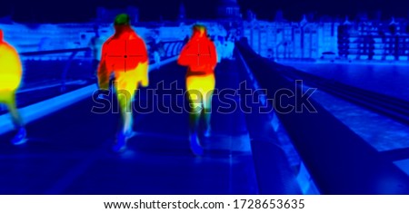 Similar – Image, Stock Photo The Two Long exposure 2