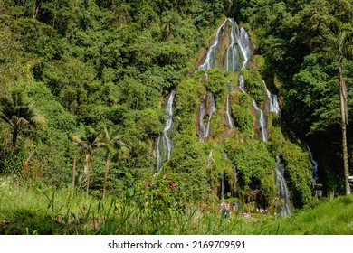 Thermal Waterfalls Of Santa Rosa De Cabal In Colombia