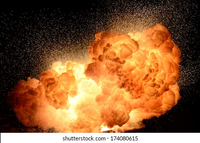 Thermite Explosion. 