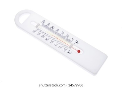 Thermometer On Isolated White Background Stock Photo 14579788 