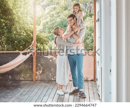 These are the days we live for. Shot of a young family spending time together at home.