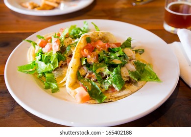 These Fish Tacos Are A Healthy Alternative While Eating Or Dining Out At A Restaurant.