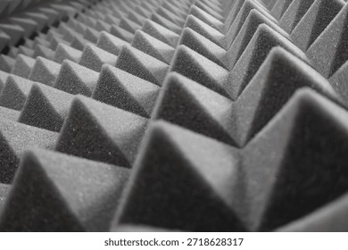 These are high-density polyurethane foam sheets with a distinct triangular pattern