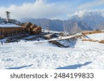 These are the himalayan mountains of Auli, Beyond the imagination. 