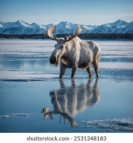 These lofty vertebrates possess forested locales of North America, Europe, and Asia, flourishing in cool environments and frequently tracked down close to lakes, streams, and swamps. Moose are  - Powered by Shutterstock