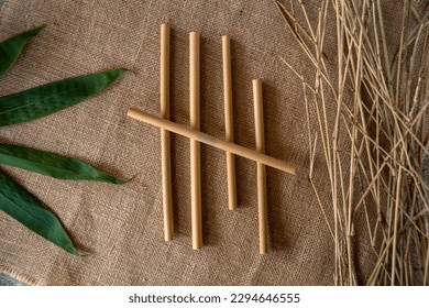 These organic bamboo straws are an option to reduce plastic straws as a solution to environmental pollution. These bamboo straws are made using 100% natural, eco-friendly materials