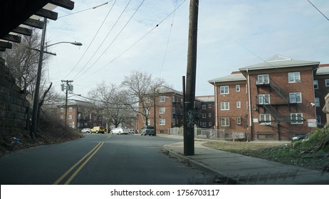 These are photos of an inner city street in Newark, NJ. 