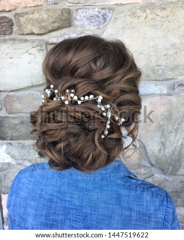 These rope braided half up half down styles are becoming some of my favorite to do this bridal season