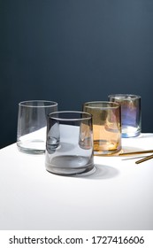 These are some beautiful and fashionable transparent glass photography works - Shutterstock ID 1727416606