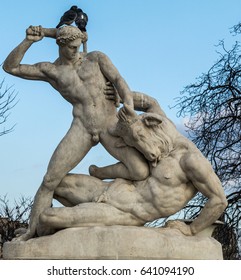 Theseus slaying the Minotaur